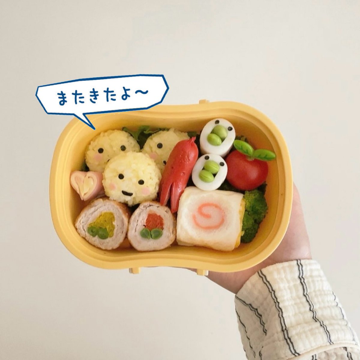 もうこないからねー  またきたよ〜お弁当🫶🏻