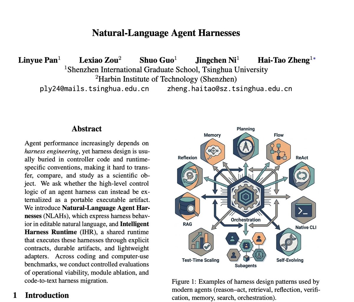 🚨BREAKING: Researchers just proved that AI agents controlled by plain English outperform agents controlled by code.

Not by a little. By 55%.

Here is what they found.

Researchers at Tsinghua built a system where instead of programming an AI agent with code, you write its