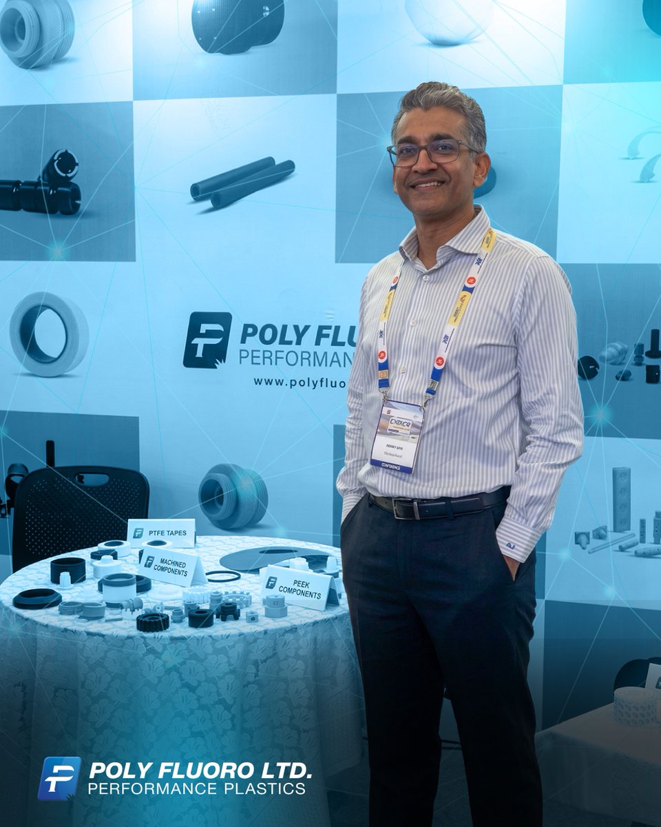 adhirathsethi's tweet image. 3 exciting days at IRCE 2026.
Our rail portfolio — friction pads, guide plates, sliding elements, and high-voltage PTFE tubing — drew strong interest.

Great conversations, great response.
Looking forward to doing more of this.

#IRCE2026 #RailwayIndustry #HighPerformancePolymerS