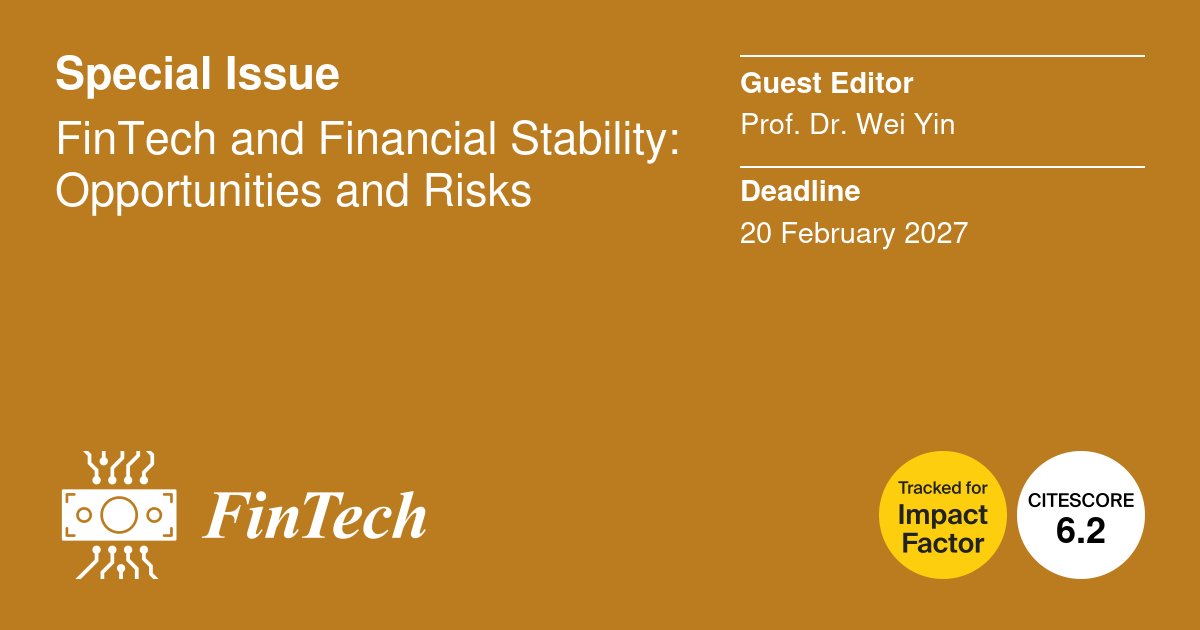 FinTech MDPI tweet media