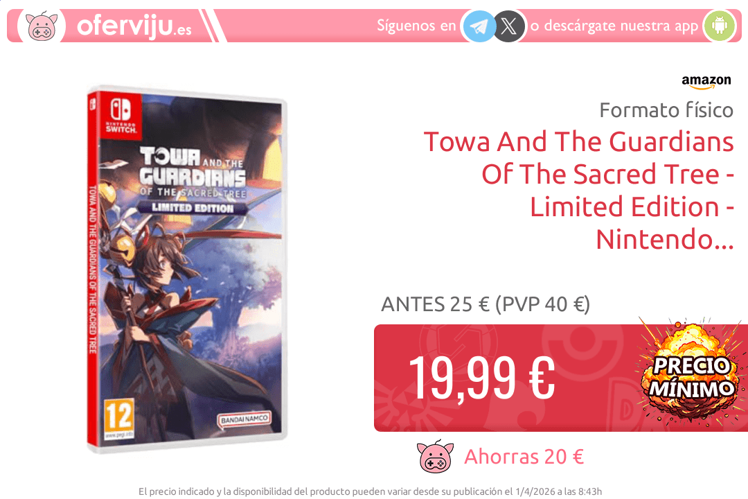 oferviju Nintendo: Ofertas de videojuegos tweet media