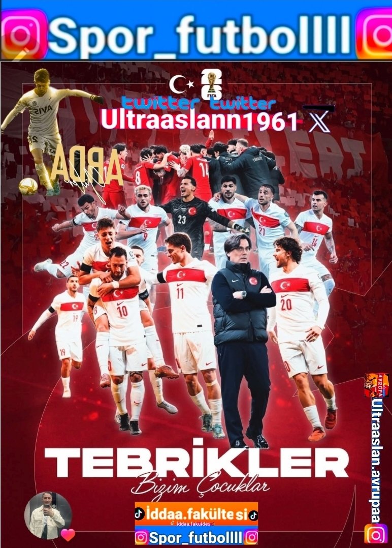 DAYI19641964's tweet photo. Tebrikler Türk milli takımımıza https://t.co/v3G38x89Q2