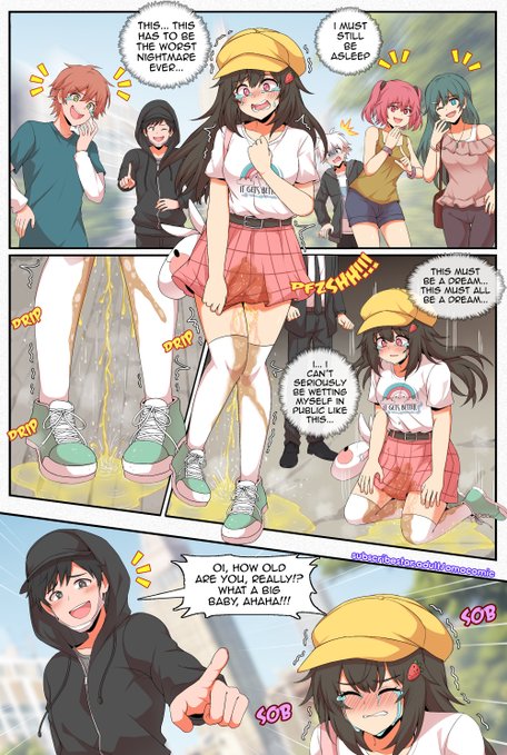 Free Released! Nappy Boarding House Page 68 More wetting scene and diaper scene in y SubstarAdult Omocomic!