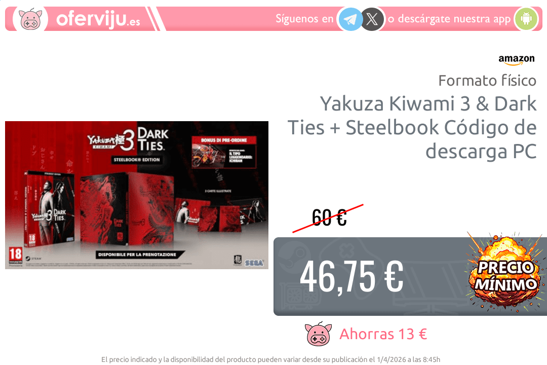 oferviju PC: Ofertas de videojuegos tweet media