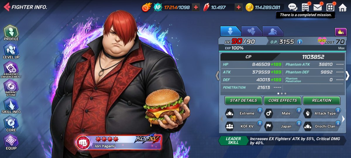 Valkyriori's tweet image. extraño #KOFAS 😔
extraño a mi gordo 😔
#KOF #SNK #八神庵