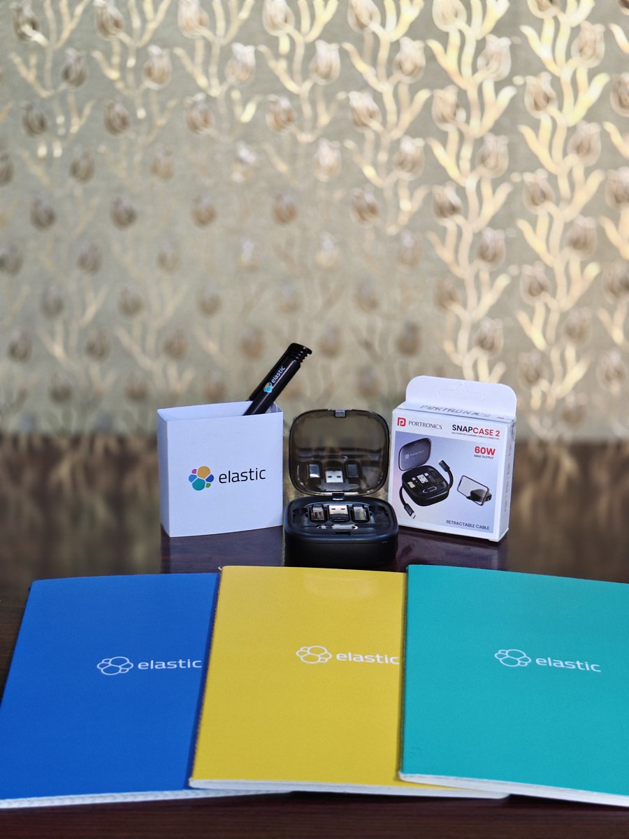 PayalKumar89652's tweet photo. I received this amazing swag from @elastic today. Really grateful for the recognition from @elastic Blogathon 😊👩💻
Thank you @elastic @elastic_devs and @HackerEarth for this opportunity 🙏
#Elastic #ElasticBlogathon #AI #Grateful #payalkumari10 #LLM #HackerEarth #swagkit https://t.co/klQhDSv1mn