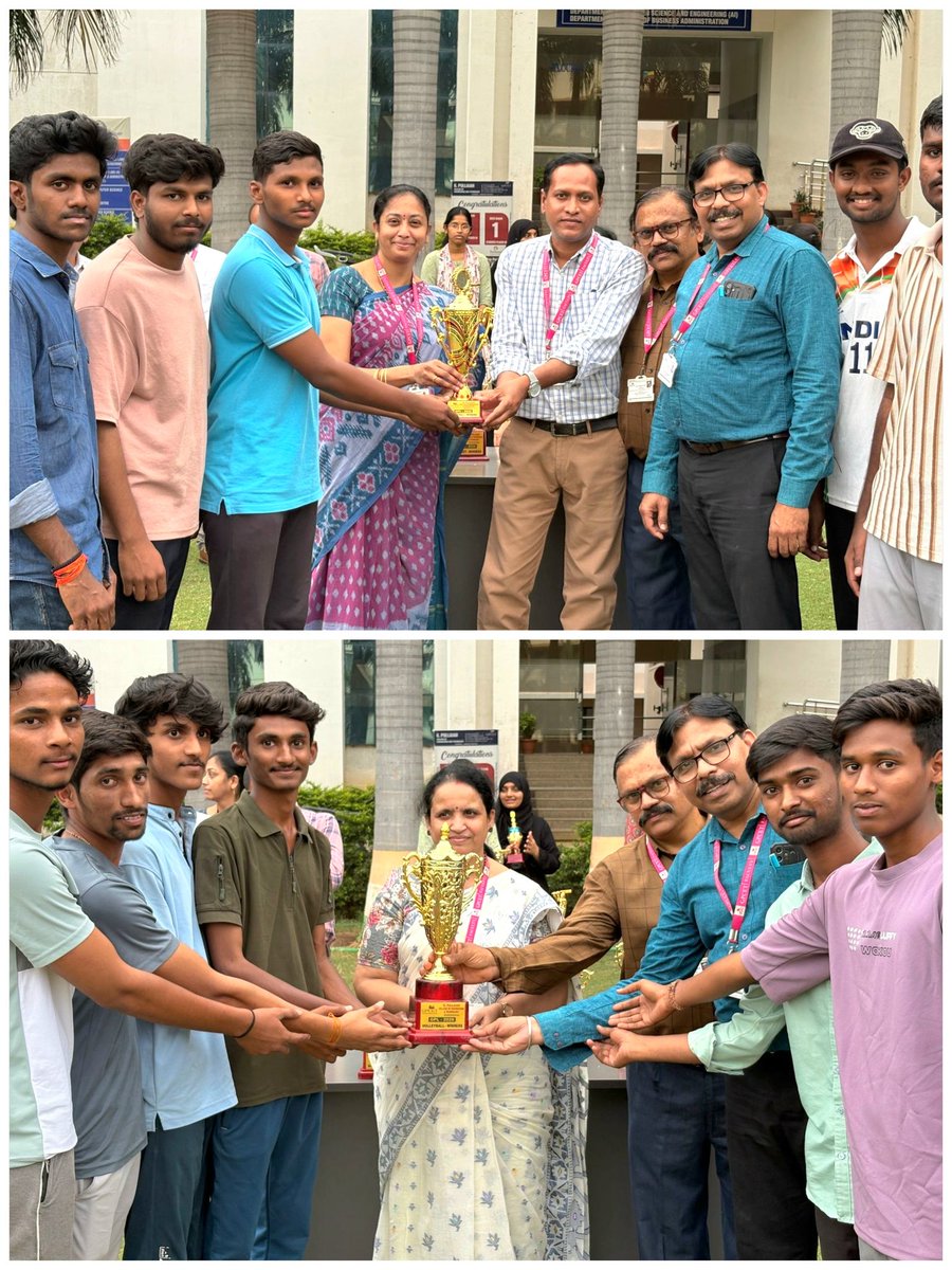 gpcetofficial's tweet photo. "Tech X Plore Techno Sport Fest: A Grand Success! ๐ Winners & Runners-up announced! Badminton, Chess, Cricket & more! ๐ Prizes sponsored by MSMF & RMJ IT SOLUTIONS PVT LTD. #TechXplore #GPCET #SportsFest #Innovation https://t.co/dmAQlILpik