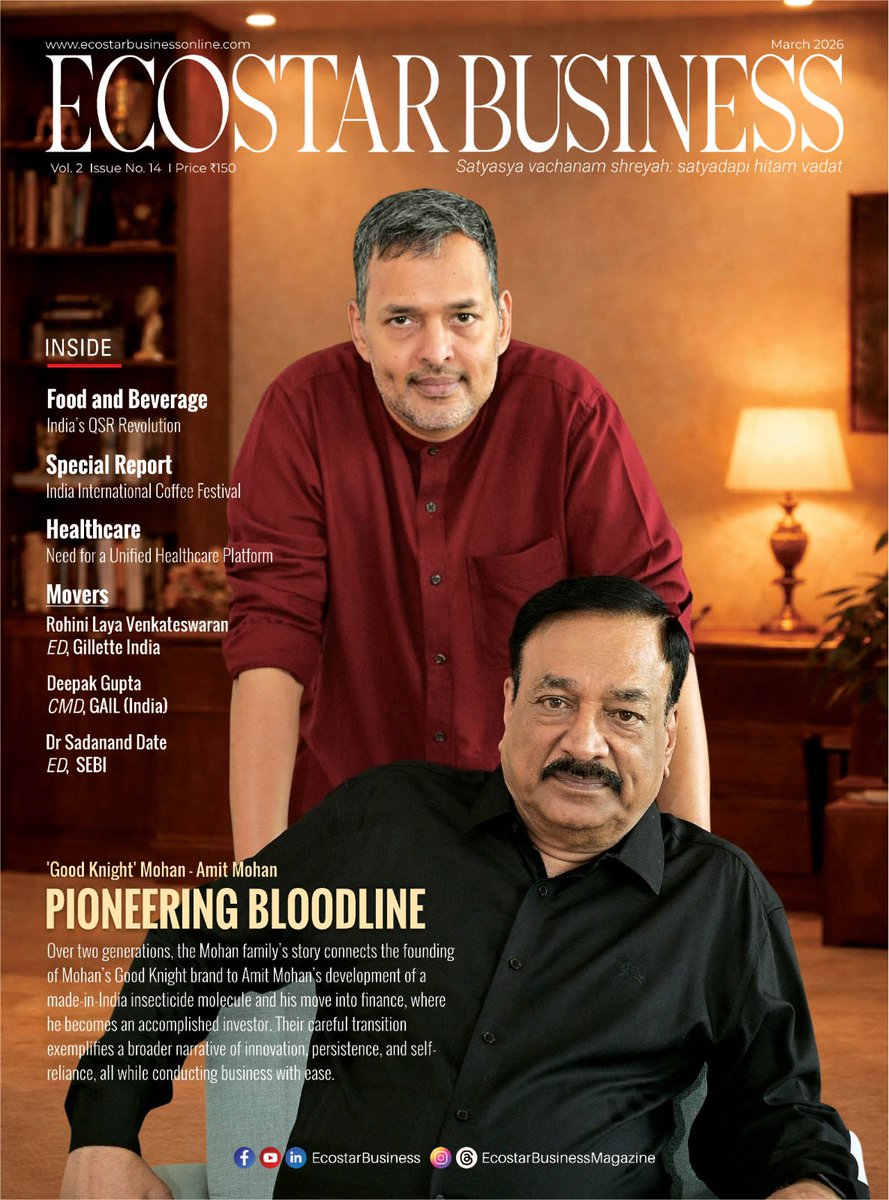 jayumumbai's tweet photo. Here is the Flipbook link of Ecostar Business March 2026 issue 

https://t.co/gGAkbzkKgH

#EcostarBusinessMagazine #marchissue2026 https://t.co/i8BM93fxTT