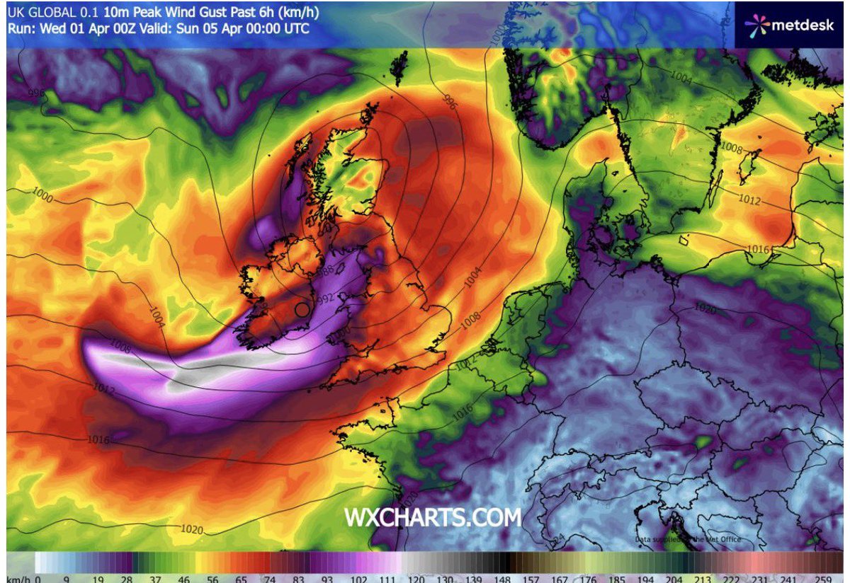 CarlowWeather's tweet image. Risk of storm bringing strong winds Saturday has increased on the models but still a lot of uncertainty on the exact track and intensity. Stay tuned for updates. Rain will move into Northwest this morning, moving Southeast but breaking up followed by cooler air.