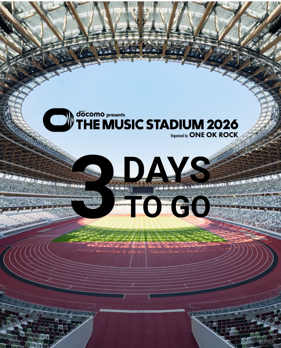 THE MUSIC STADIUM 2026 tweet media