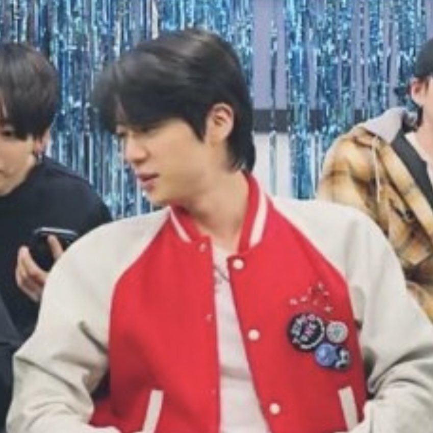 Seokjin said my solo tour got everyone around me worked up so let me wear the tour merch and piss them off again I LOVE HIM