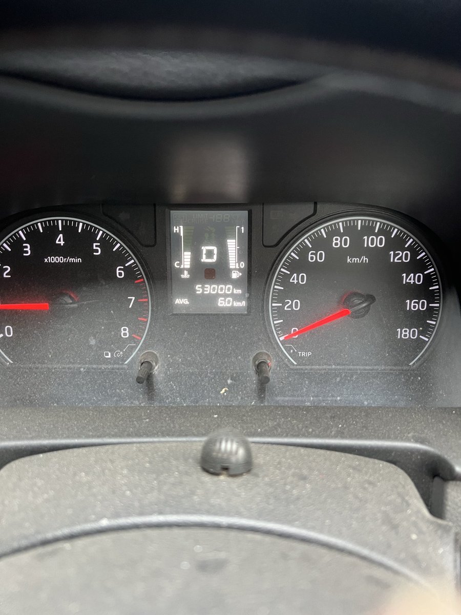 会社の車もキリ番ゲット😀