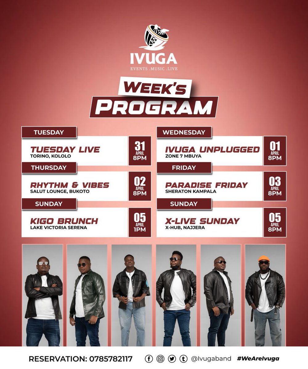 IVUGA BAND tweet media