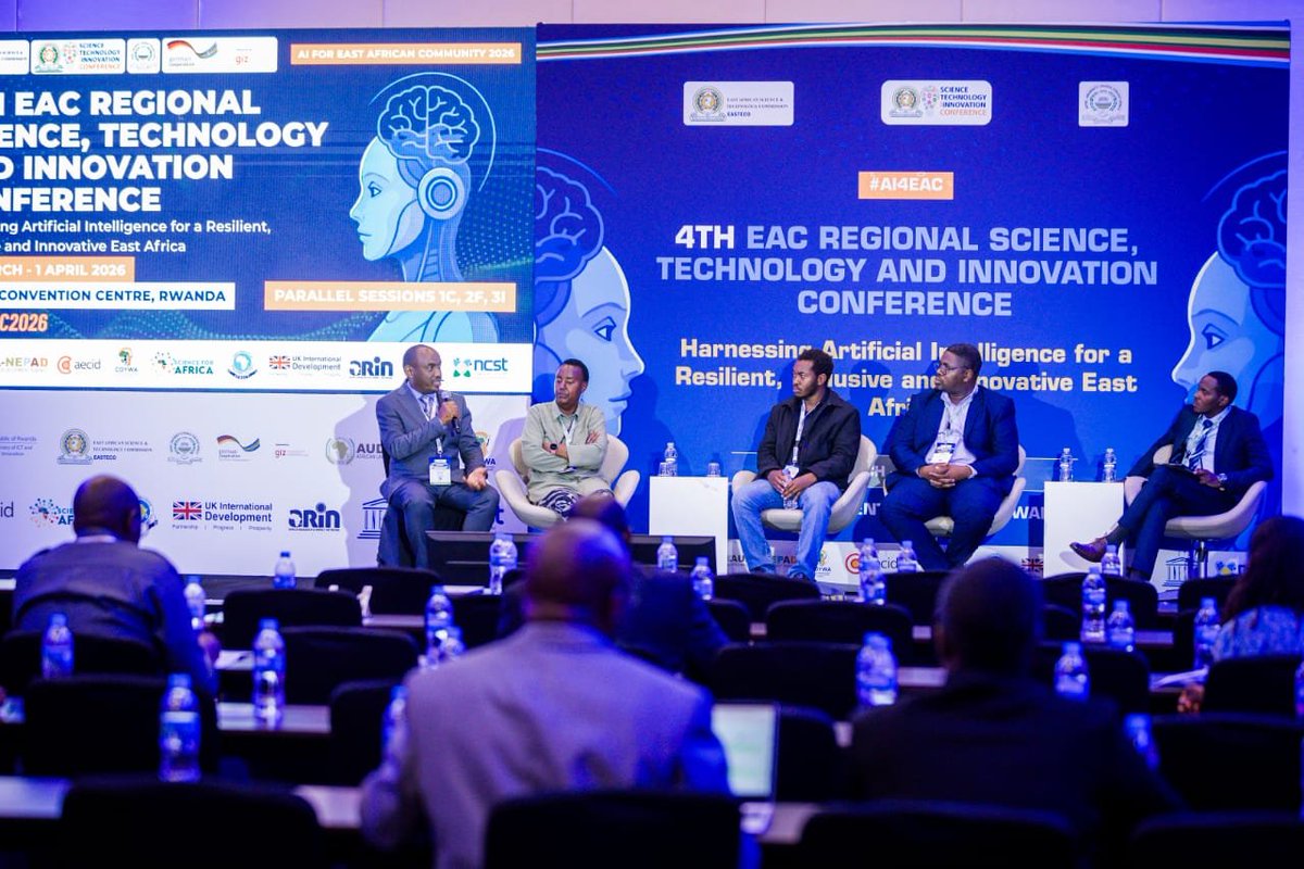 UICTug's tweet image. #Congratulations to our team for ably presenting and representing at the 4th @EAC_STI Conference happening at the #Kigali Convention Center!
#STIConference #ArtificialIntelligence #ResponsibleAI #Innovation #EastAfrica #DigitalTransformation