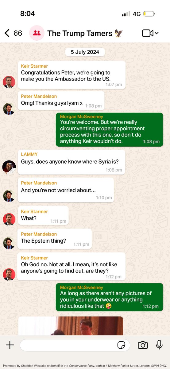 Conservatives tweet media