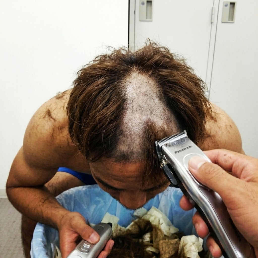 AI坊主部 (AI shaved head club) tweet media