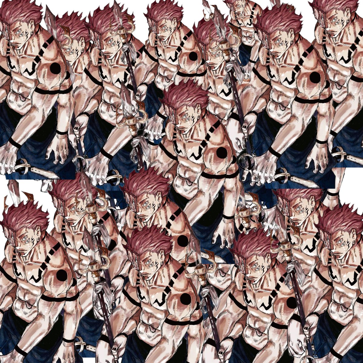 holy_yuji's tweet image. 100 sukuna vs kid goku who wins this match? #jjk #dbz
