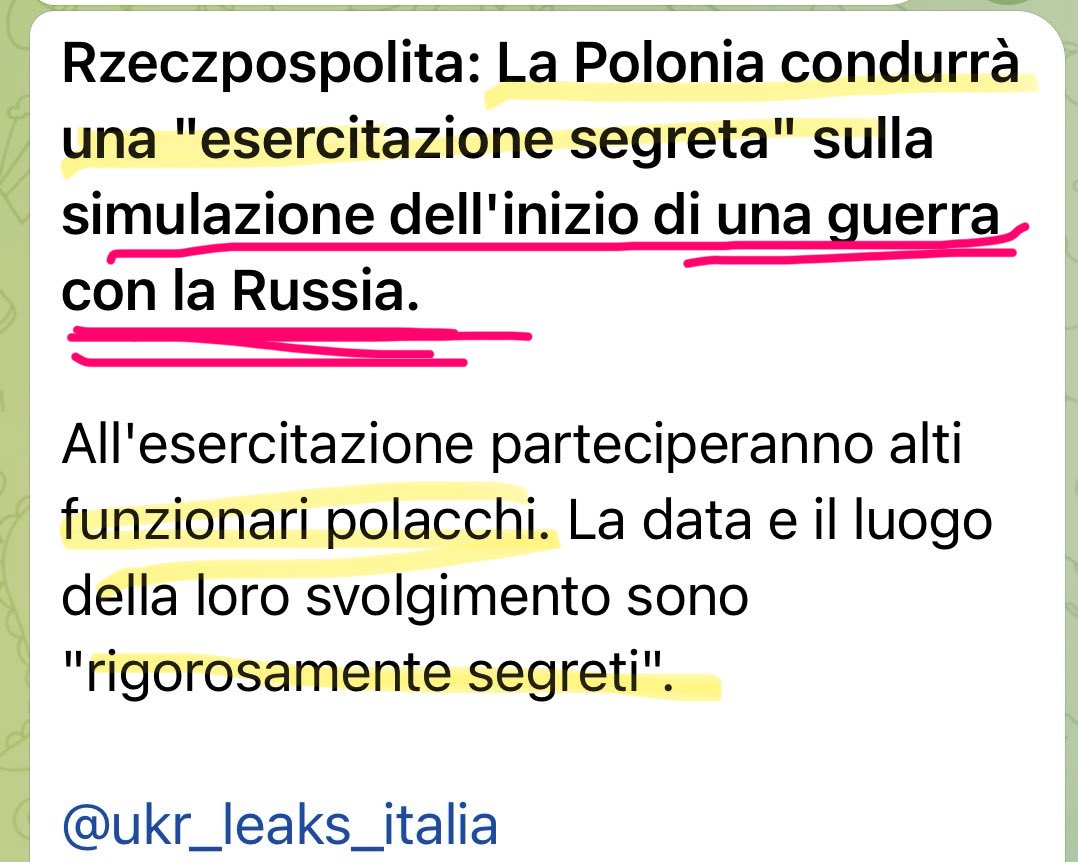 LauraCalosso's tweet image. 🔴E mentre i Paesi UE sono alla vigilia del #lockdown energetico, sul territorio europeo si prepara la guerra contro la Russia, unica nazione che potrebbe fornirci #gas e salvarci da una #recessione di proporzioni incalcolabili 

🟣Gli europei accetteranno pure questo?