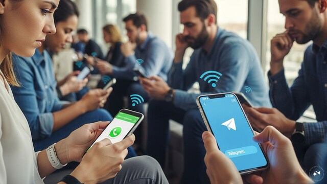 CNBC_Awaaz's tweet photo. WhatsApp और Telegram यूजर्स के लिए खुशखबरी! अब बिना सिम के भी चलेंगे दोनों ऐप https://t.co/QrlSiIpGdL
#simbindingrule #whatsapp #telegram https://t.co/YKuoIm880X