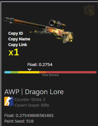 AWP | Dragon Lore

Like
Retweet
Tag 2 friends