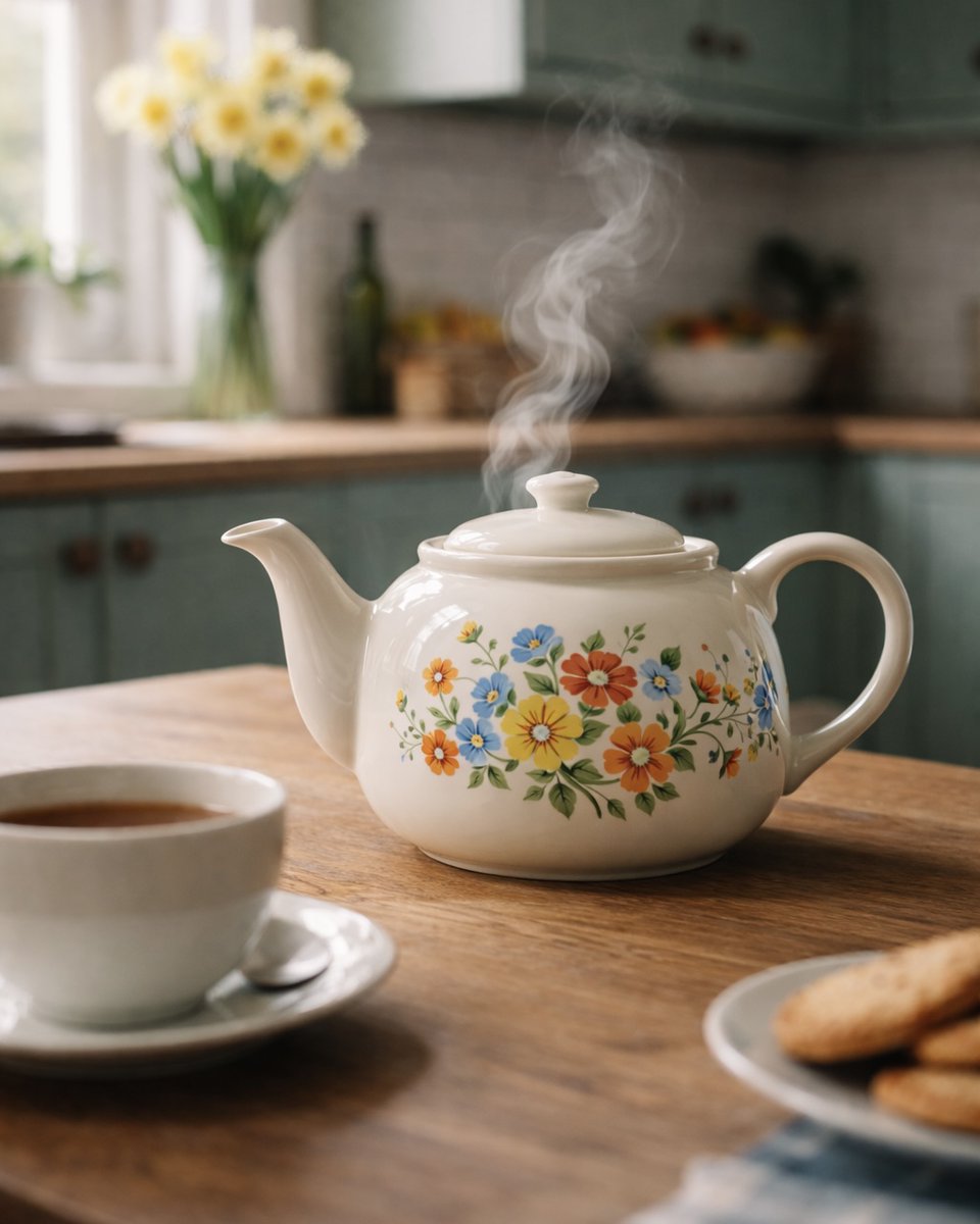 oaksandlions's tweet image. If you don’t own a teapot, are you even British?

It’s not just about tea.
It’s about doing things properly.

Kettle boiled.
Tea brewed, not drowned.
Poured, not rushed.

A teapot is a small act of civilisation.

Loose leaf or tea bags?

#BritishCulture #BritishTradition #teapots