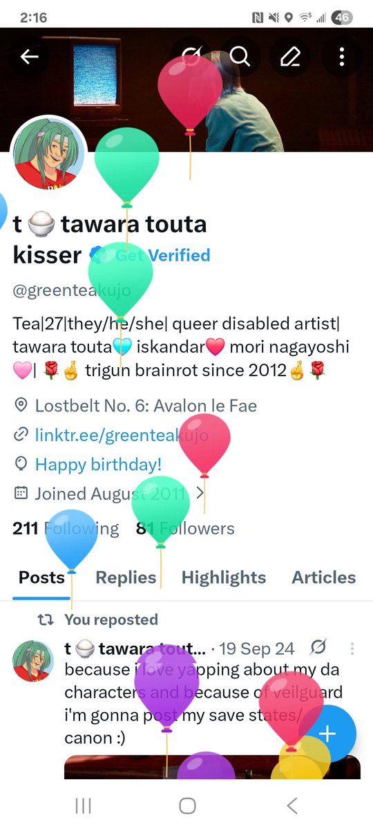 t 🍚 tawara touta kisser tweet media