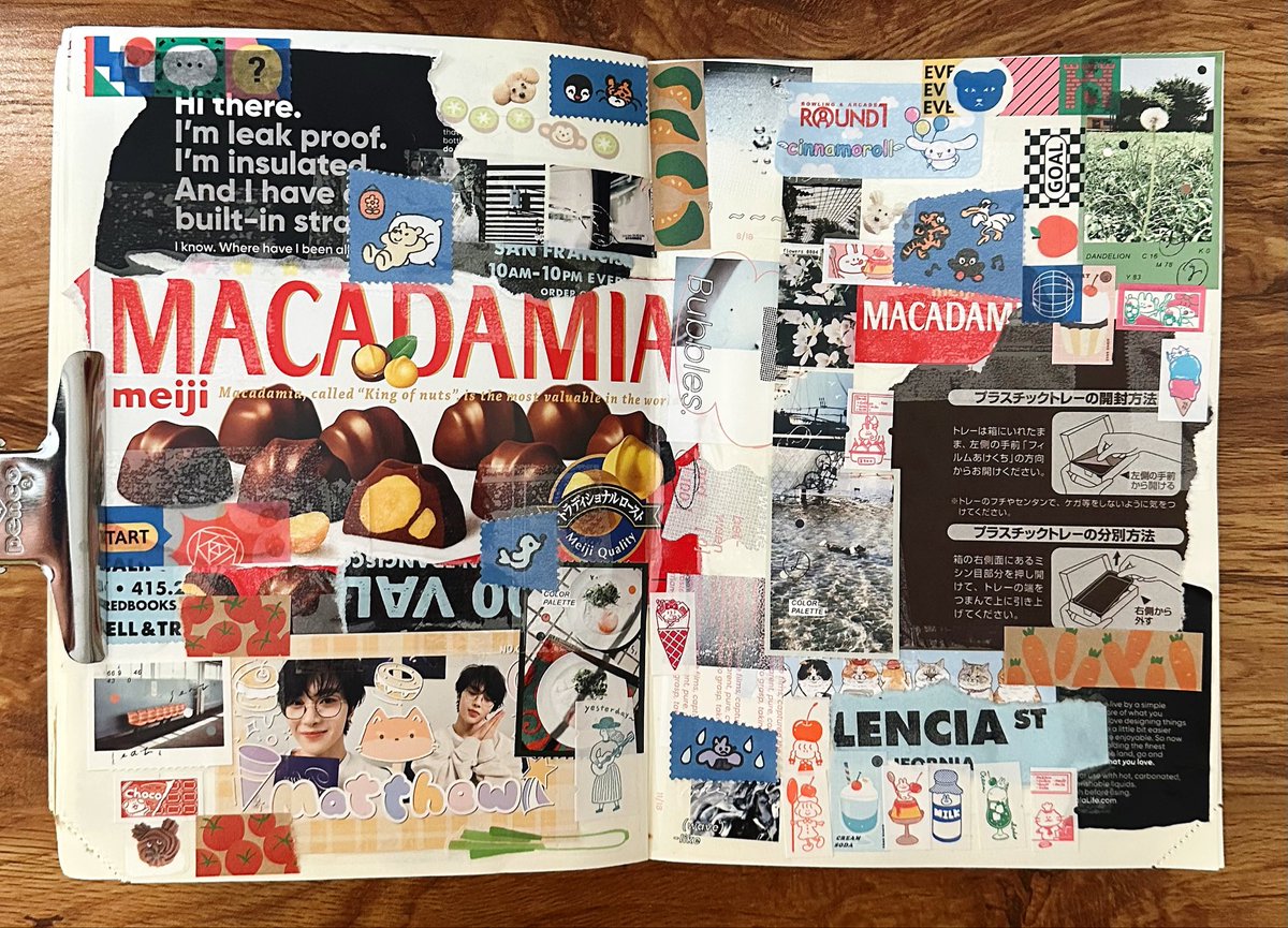 rememb3rdays's tweet image. late night #JOURNAL spread 📓🌟💖