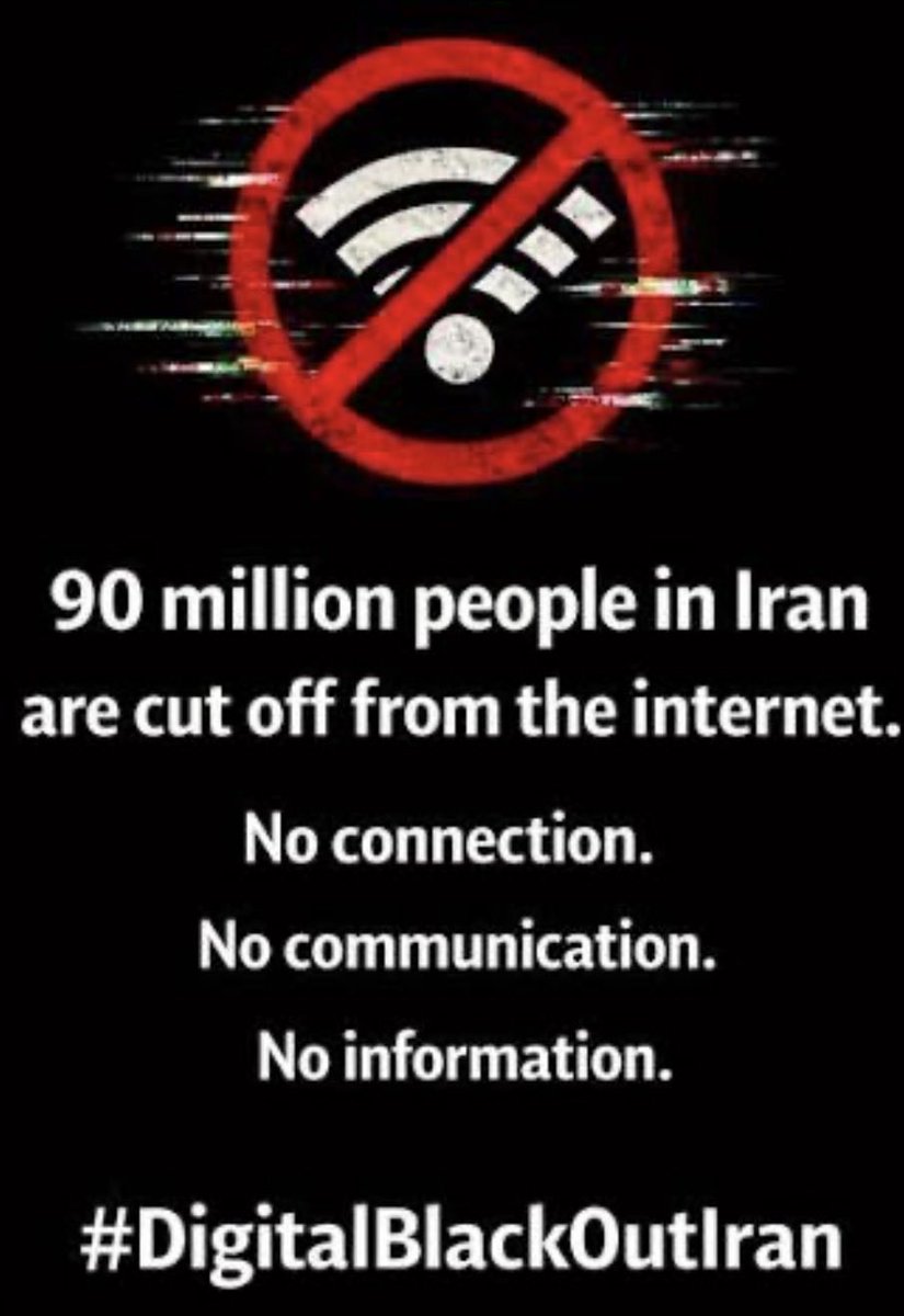pou3434's tweet photo. We wake up filled with worry and fall asleep longing,
without knowing what is happening to our families behind this digital barrier in Iran.@UNHumanRights @ICRC @hrw @UN_HRC @amnesty #KingRezaPahlaviForIran
#DigitalBlackOutIran https://t.co/tcW6unQDny