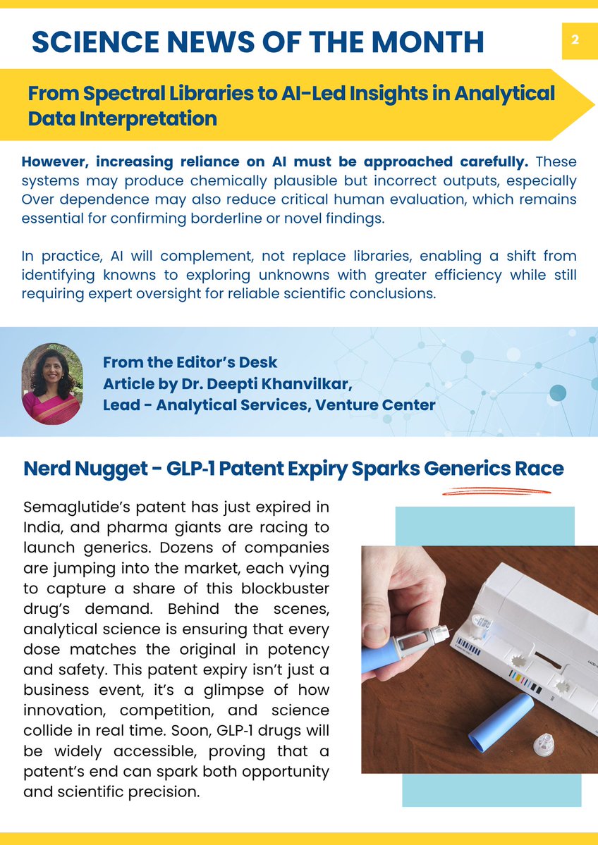 Venture Center Analytical Services tweet media