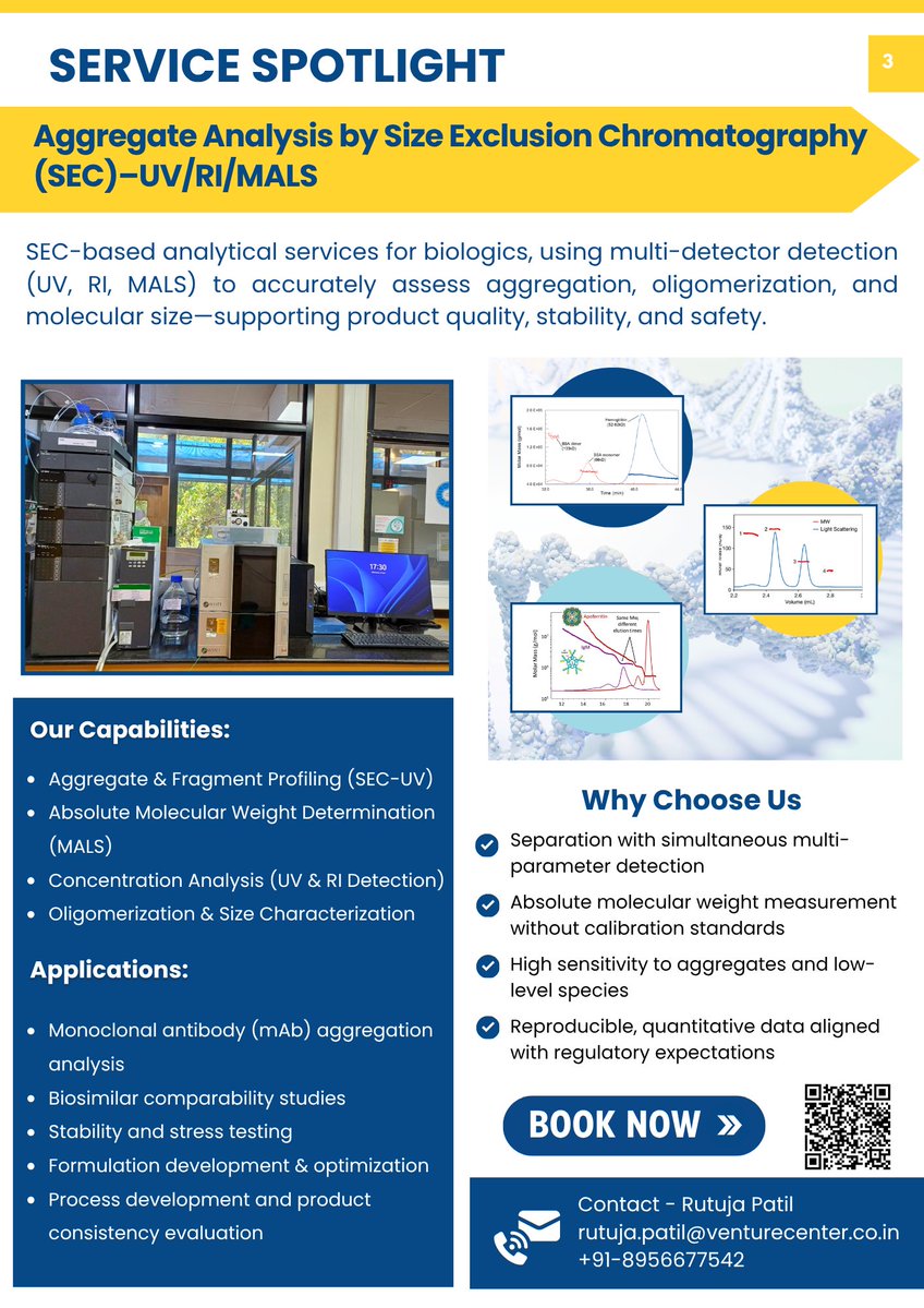 Venture Center Analytical Services tweet media