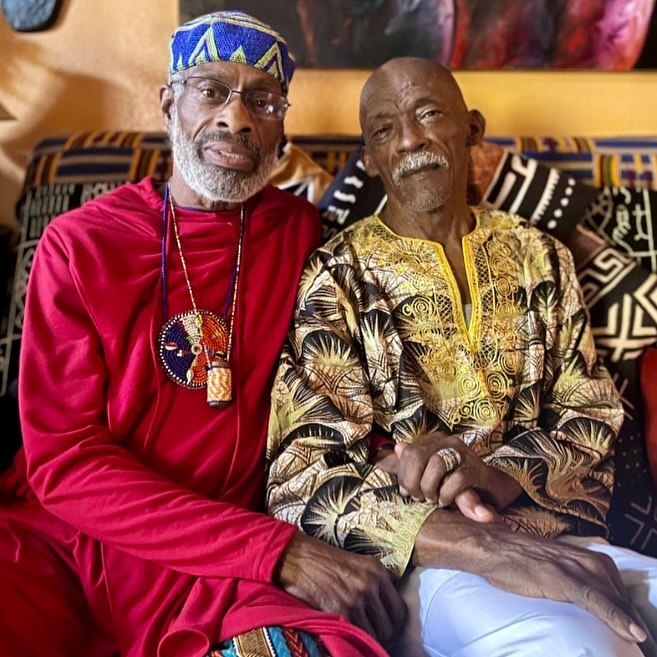 Meet Mali &amp; Randy — a beautiful Black gay couple who's been together for nearly 30 years. Both HIV-positive, they survived the AIDS epidemic, racism, and life’s challenges while keeping their love strong. 
Their story is a powerful reminder that lasting love is poss
#BlackGay