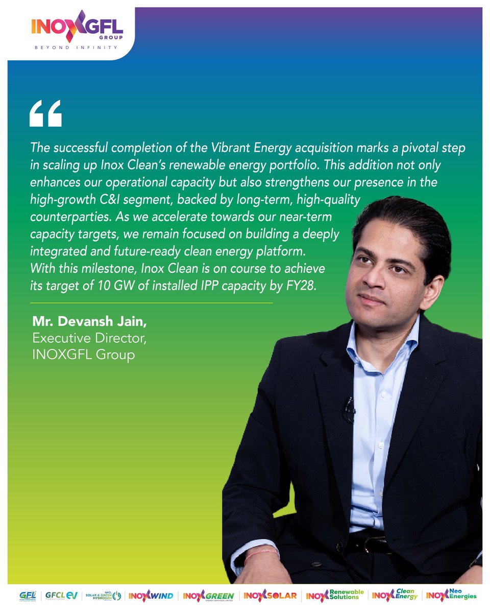 Inox Clean Energy tweet media