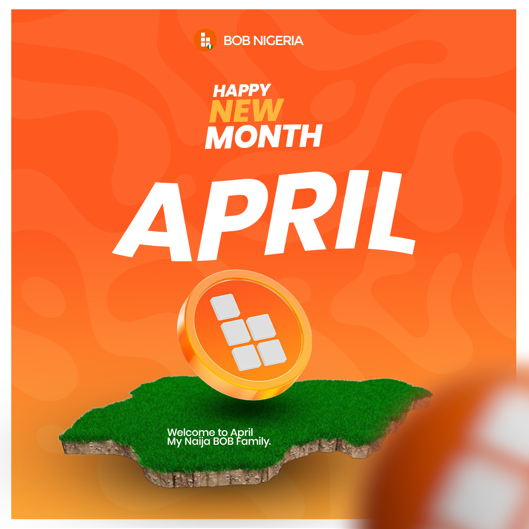 Happy New Month Fam 🧡

April will be a good one, wishing everyone a fruitful month and the best of experience in this new quarter 🔥

What are your wishes for the month?