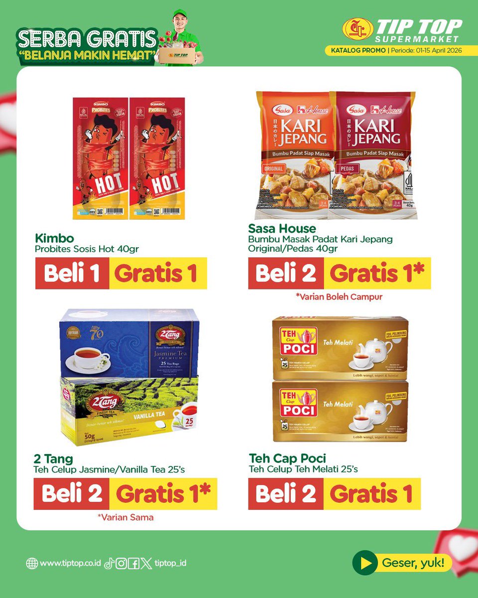 TIP TOP Supermarket tweet media