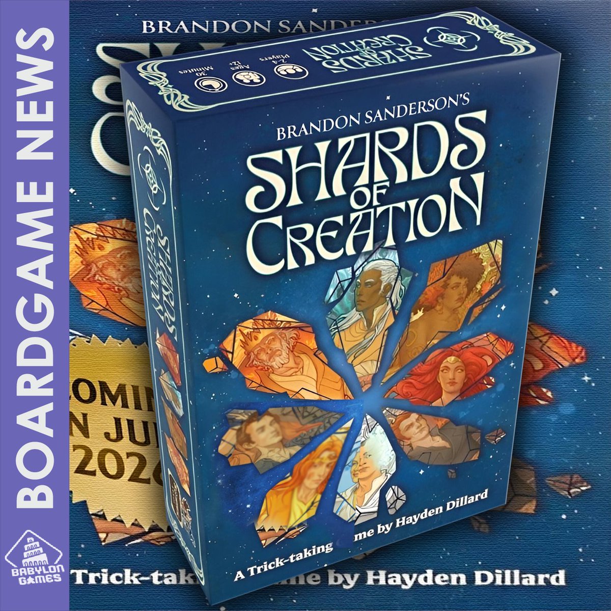 babylon__games's tweet image. Shards of Creation by @bwisegames  

📐: Hayden Dillard
🎨: Medusa Dollmaker
🧍: 2-4 players
⏱️: 30 min

boardgamegeek.com/boardgame/4517…

#boardgames #geek #meeple #brettspiele #game #graplanszowa #jeuxdesociete #ボードゲーム #보드게임 #juegodesa
