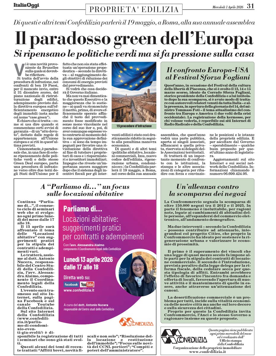 Confedilizia tweet media