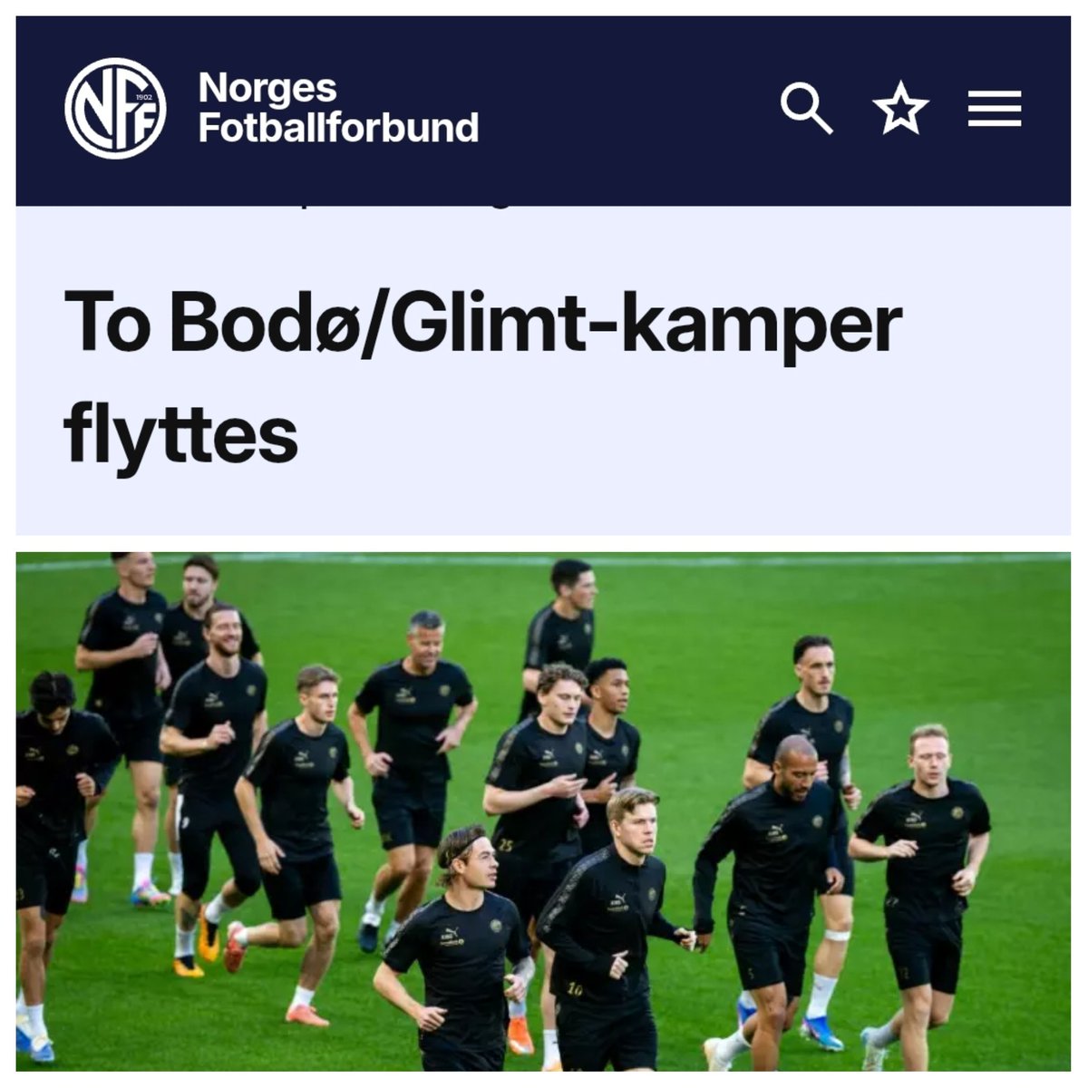 Hele Norges Glimt 🏆🏆🏆🏆 tweet media