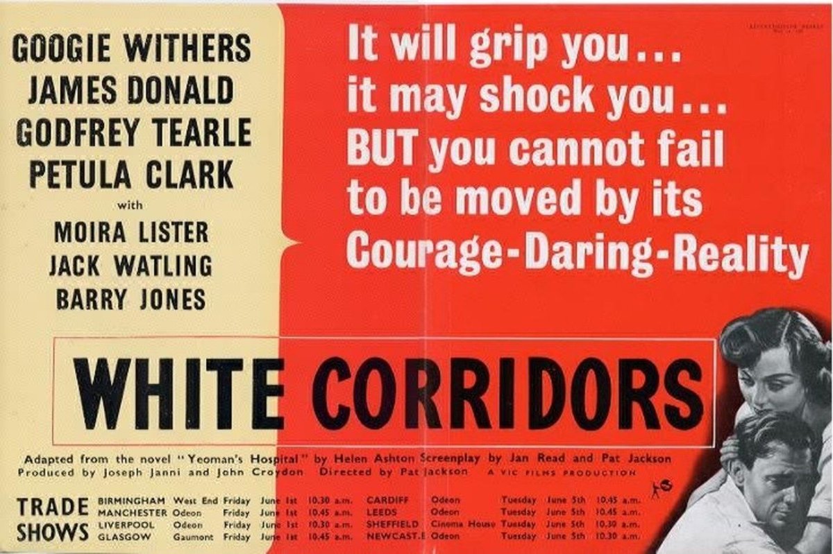 TalkingPicsTV's tweet photo. The story of the day-to-day activities of Yeoman's Hospital...

💉 WHITE CORRIDORS (1951) 10:35am #GoogieWithers #JamesDonald #PetulaClark drama #TPTVsubtitles https://t.co/aqtjfgvjQs