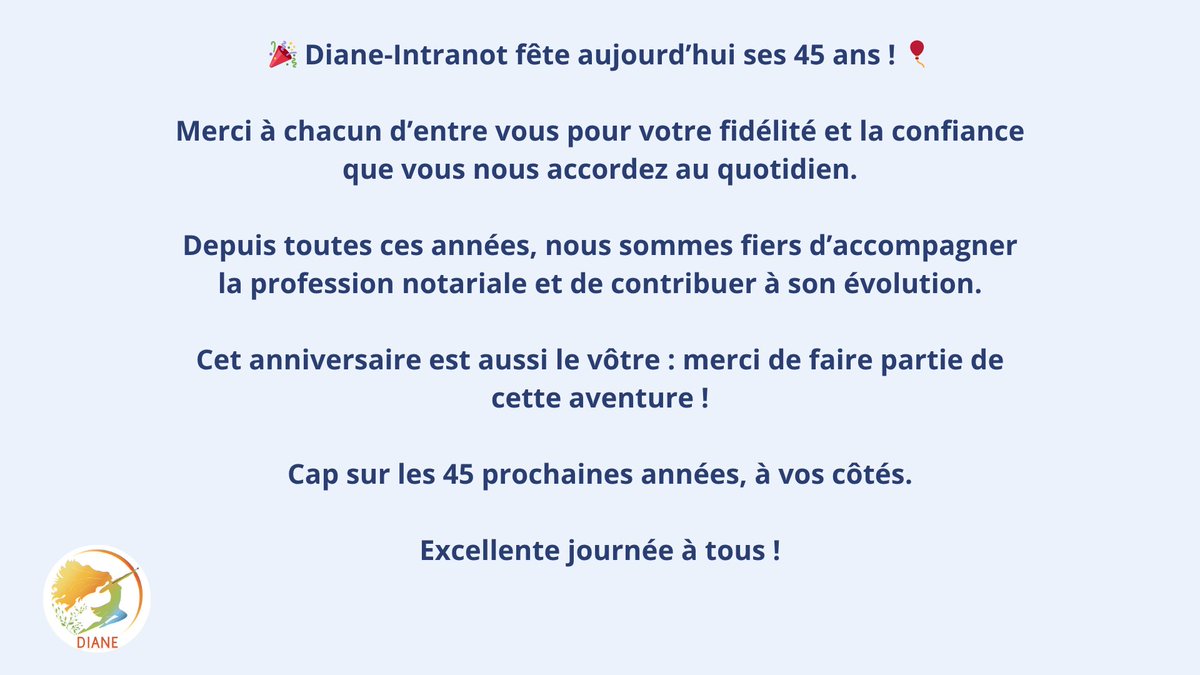 Diane - Intranot tweet media