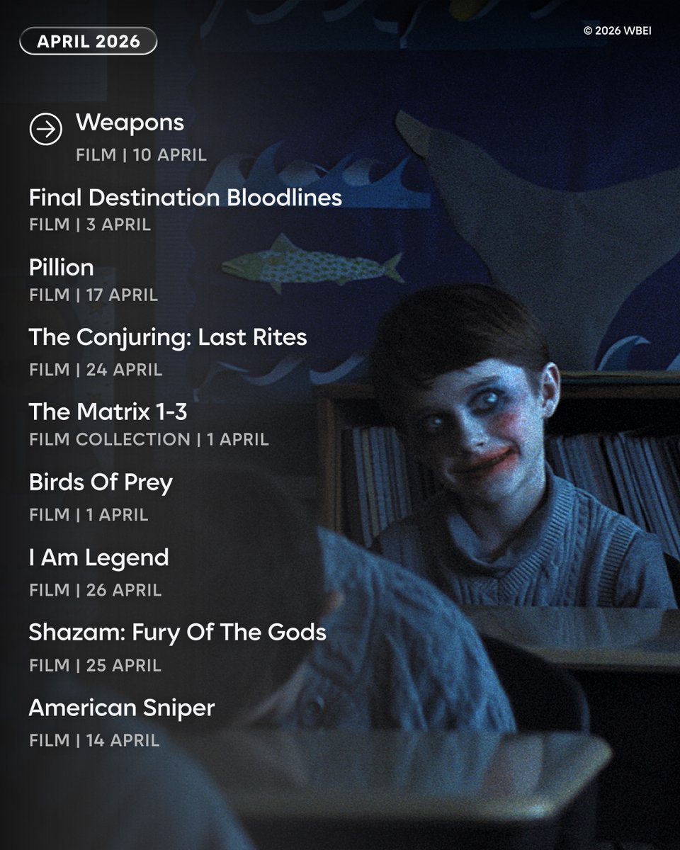 HBO Max UK & Ireland tweet media