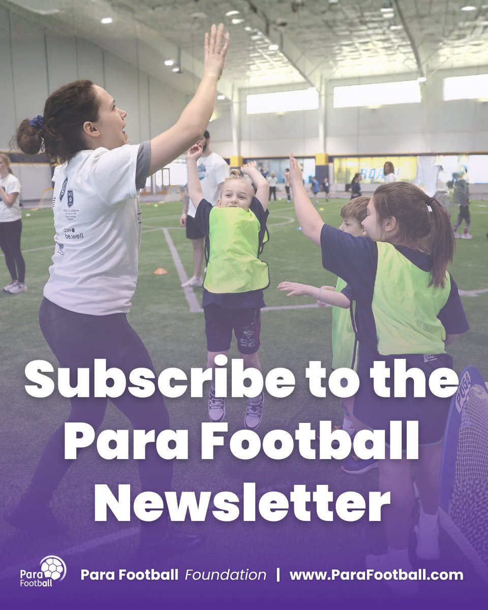 #ParaFootball 💜⚽️ tweet media