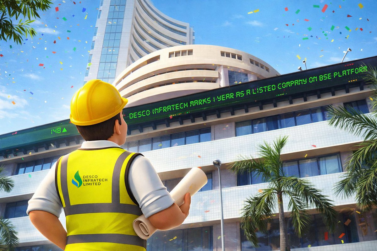 Desco Infratech Ltd tweet media