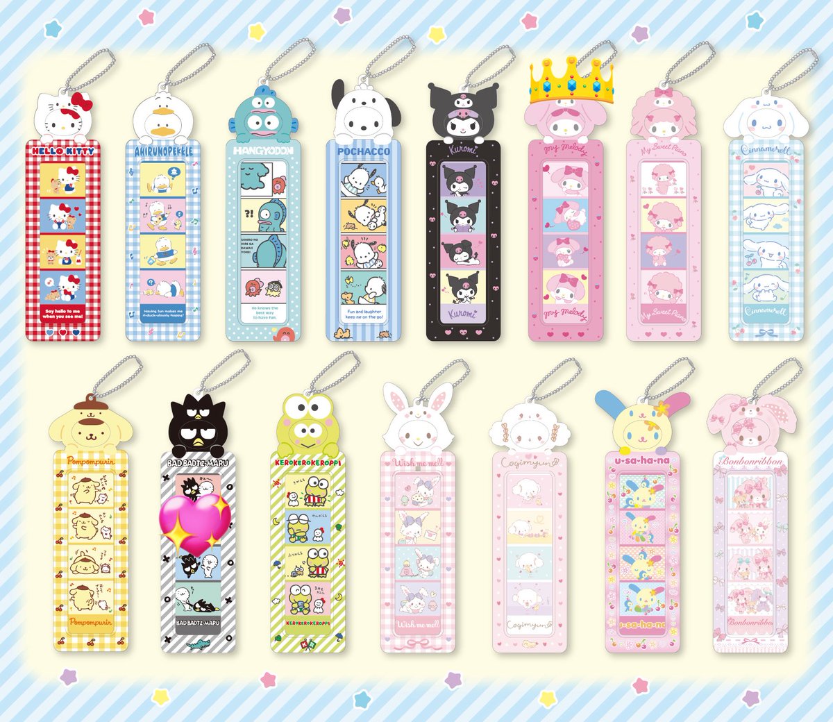 ruup_11's tweet photo. ドンキサンリオ 4cutフォト用ホルダー 
交換 

譲）マイメロ👑

求）ばつ丸💖

都内手渡し、郵送
心当たりのある方いらっしゃいましたら、気軽にご連絡お願い致します。

#サンリオ
#サンリオ交換 https://t.co/Ozl7Ym82fg