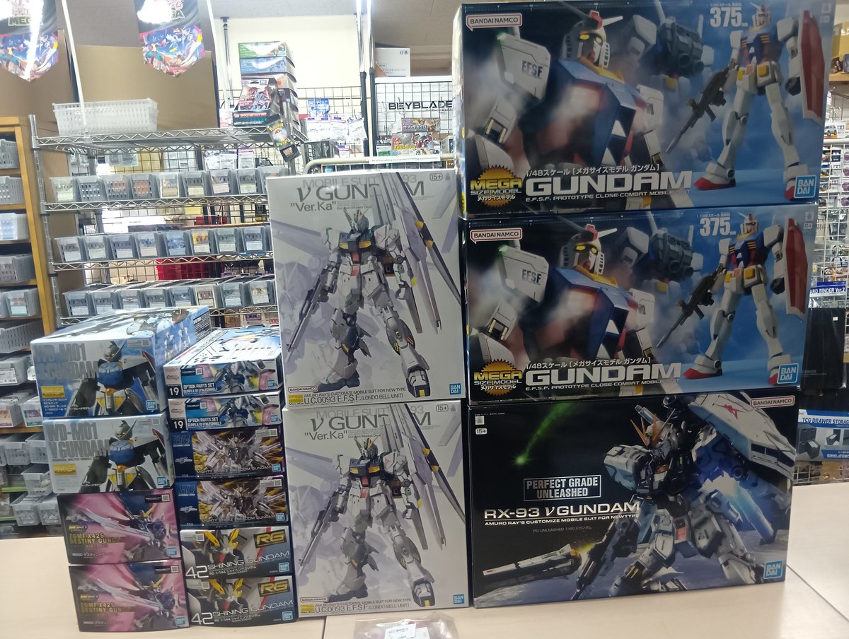 WKN_HONTEN's tweet image. 平日でもプラモデルは入荷するのですぞww
プラモデル追加入荷しました✨️✨️
人気につきお早めに‼️
#WKN
#佐世保