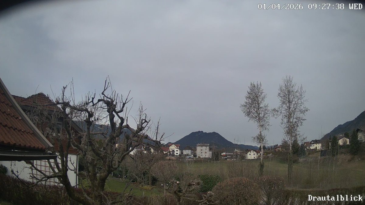 Wetterstation Villach tweet media