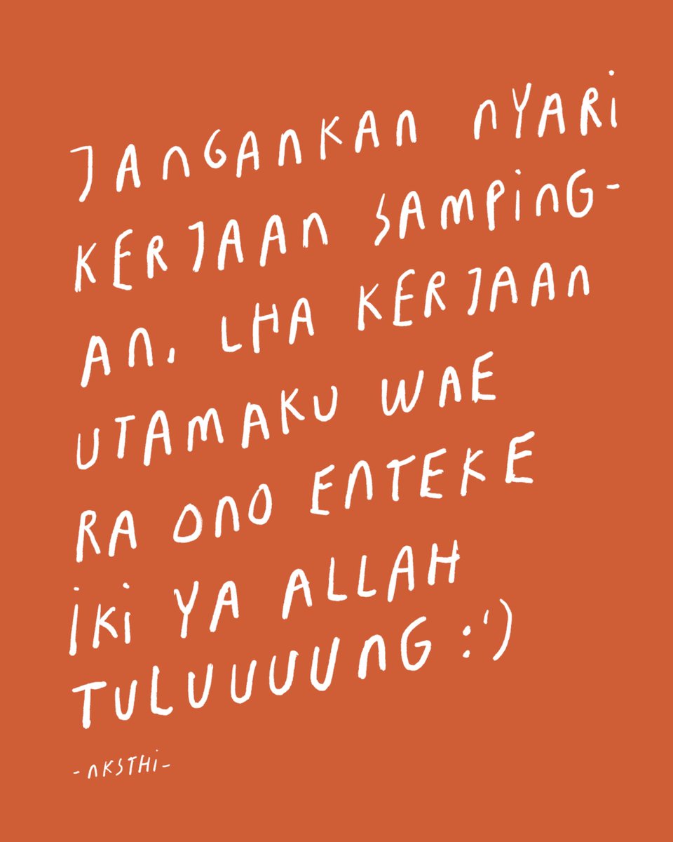 Nanti Kita Sambat Tentang Hari Ini tweet media