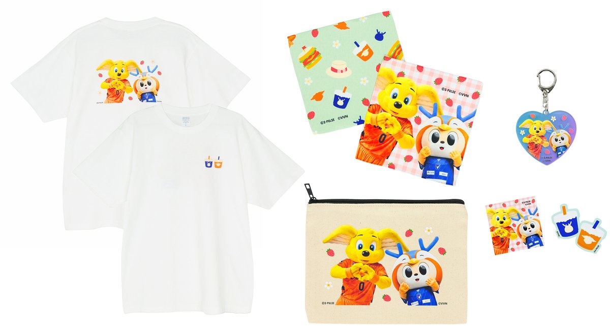 🔷グッズ情報🔶 【#パルちゃん＆ #ヴィヴィくん コラボ‼】 日常使いに