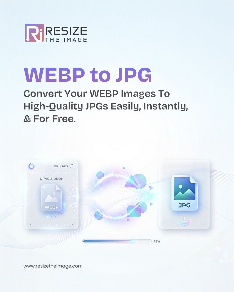 resizetheeimage's tweet photo. WEBP files not working everywhere? 😅

Try it now 👉 https://t.co/MoeTzsG6JC

#resizetheimage #allinonetool #imageconversion
#imagetools #digitalediting #onlineconverter
#phototools #webtools #formatconversion
#creativetools #designworkflow #easytools
#exploremore #trynow https://t.co/OYenNMXTx2
