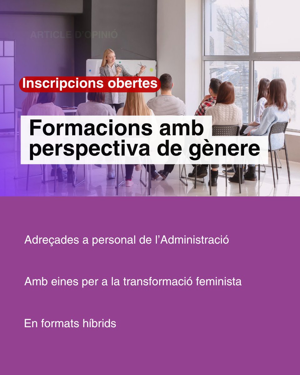 Institut Català de les Dones tweet media