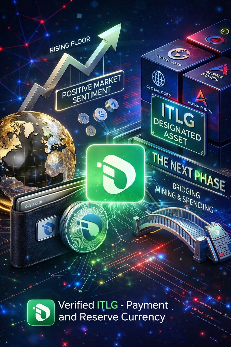sv_lyrics's tweet photo. 🔥 Why ITLG matters?
📈 Growing market confidence
🌍 Global adoption potential
🔐 Secure + transparent system
💎 Real utility, not just hype https://t.co/pdxsENdvLG